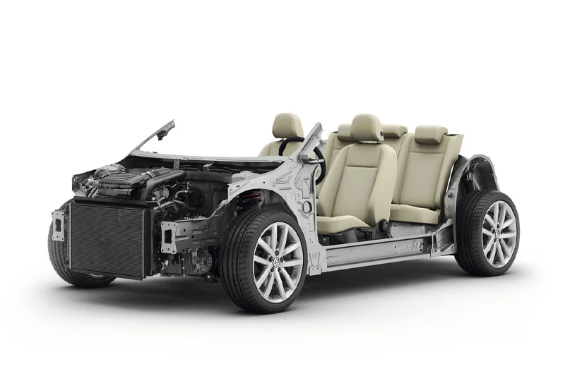 Khung gầm MQB evo thế hệ mới.